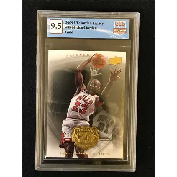 2000 UPPER DECK GOLD MICHAEL JORDAN LEGACY (GCG 9.5)