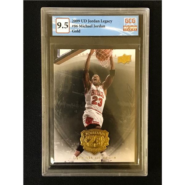 2000 UPPER DECK GOLD MICHAEL JORDAN LEGACY (GCG 9.5)