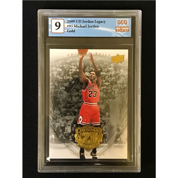 2000 UPPER DECK GOLD MICHAEL JORDAN LEGACY (GCG 9.5)