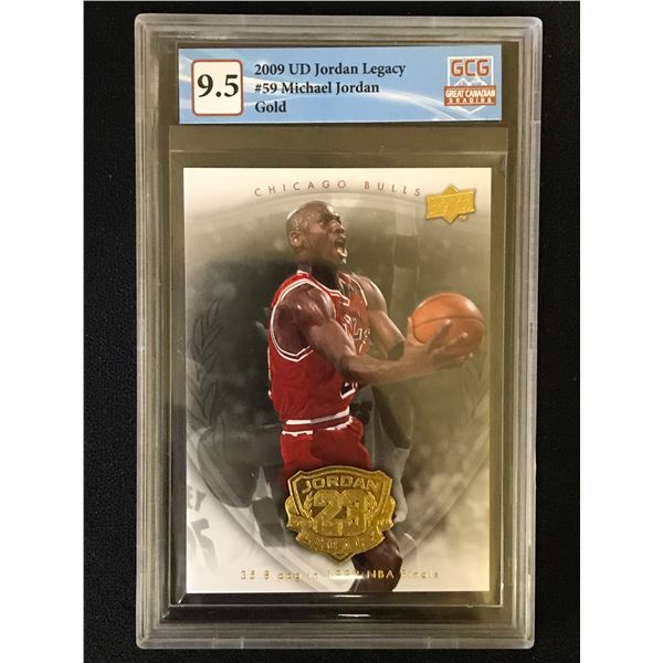 2000 UPPER DECK GOLD MICHAEL JORDAN LEGACY (GCG 9.5)