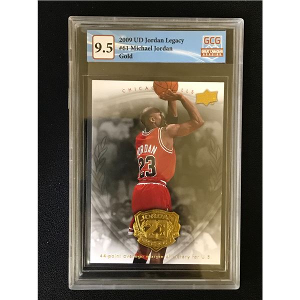 2000 UPPER DECK GOLD MICHAEL JORDAN LEGACY (GCG 9.5)
