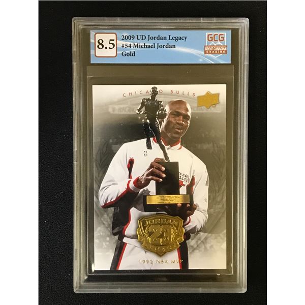 2000 UPPER DECK GOLD MICHAEL JORDAN LEGACY (GCG 9.5)