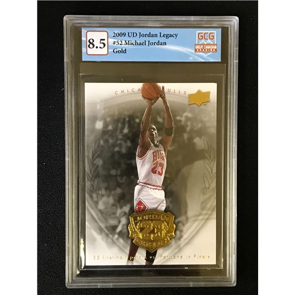 2000 UPPER DECK GOLD MICHAEL JORDAN LEGACY (GCG 9.5)