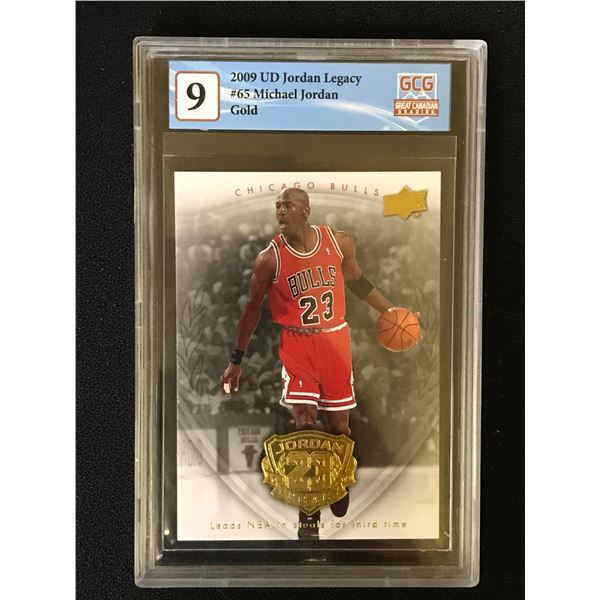 2000 UPPER DECK GOLD MICHAEL JORDAN LEGACY (GCG 9.5)
