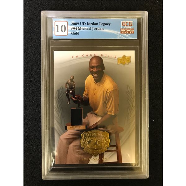 2000 UPPER DECK GOLD MICHAEL JORDAN LEGACY (GCG 9.5)