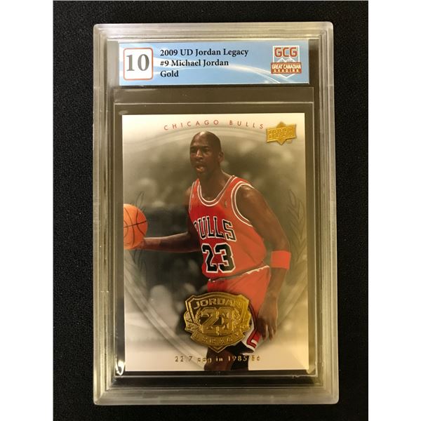 12000 UPPER DECK GOLD MICHAEL JORDAN LEGACY (GCG 9.5)