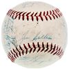 Image 1 : 1954 NEW YORK YANKEES 29 SIGNATURE TEAM-SIGNED BASEBALL (M. MANTLE/Y. BERRA/W. FORD++ (BECKETT LOA)