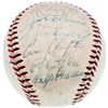 Image 4 : 1954 NEW YORK YANKEES 29 SIGNATURE TEAM-SIGNED BASEBALL (M. MANTLE/Y. BERRA/W. FORD++ (BECKETT LOA)