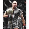 Image 1 : GEORGE ST. PIERRE SIGNED 8X10 PHOTO (FROZEN POND COA)