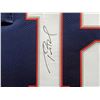 Image 3 : TOM BRADY SIGNED FRAMED NEW ENGLAND PATRIOTS BLUE REEKBOK JERSEY (TRISTAR COA)