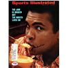 Image 1 : MUHAMMAD ALI SIGNED SPORTS ILLUSTRATED MAGAZINE (PSA/DNA)