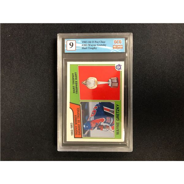1983-84 O-PEE-CHEE NO. 203 WAYNE GRETZKY (GCG 9)