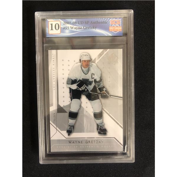 2007-08 UD SP AUTHENTIC NO. 55 WAYNE GRETZKY (GCG 10)