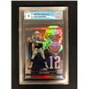 Image 1 : 2004 FLEER SHOWCASE NO. 100 TOM BRADY (GCG 9)