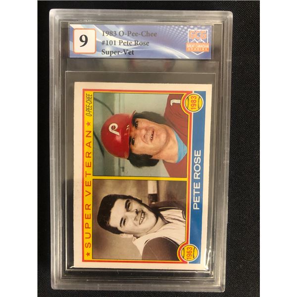1983 O-PEE-CHEE NO. 101 PETE ROSE (GCG 9)