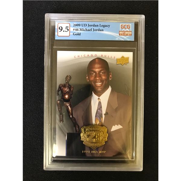 2000 UPPER DECK GOLD MICHAEL JORDAN LEGACY (GCG 9.5)