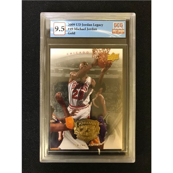 2000 UPPER DECK GOLD MICHAEL JORDAN LEGACY (GCG 9.5)