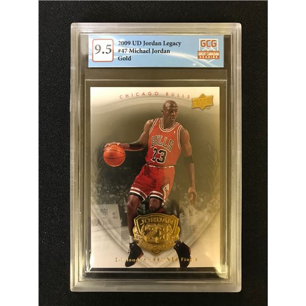 2000 UPPER DECK GOLD MICHAEL JORDAN LEGACY (GCG 9.5)
