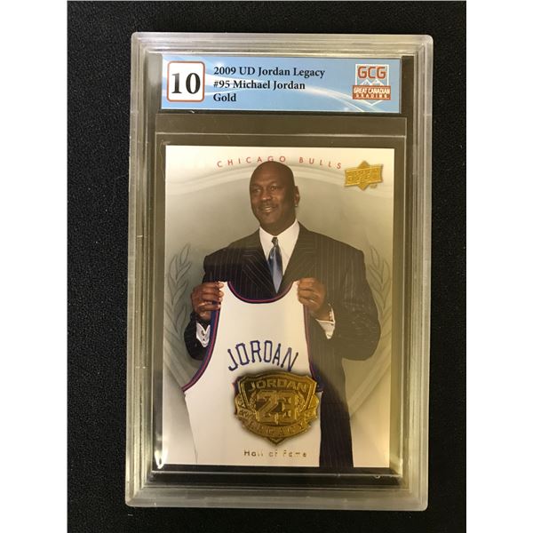 2000 UPPER DECK GOLD MICHAEL JORDAN LEGACY (GCG 9.5)