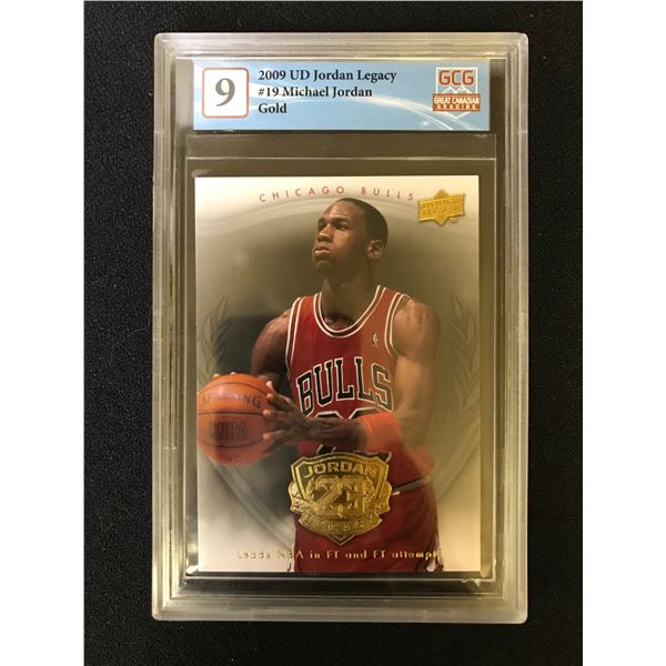 2000 UPPER DECK GOLD MICHAEL JORDAN LEGACY (GCG 9.5)