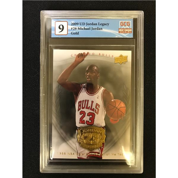 2000 UPPER DECK GOLD MICHAEL JORDAN LEGACY (GCG 9.5)