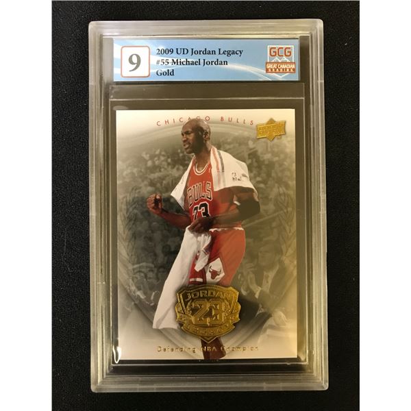 2000 UPPER DECK GOLD MICHAEL JORDAN LEGACY (GCG 9.5)