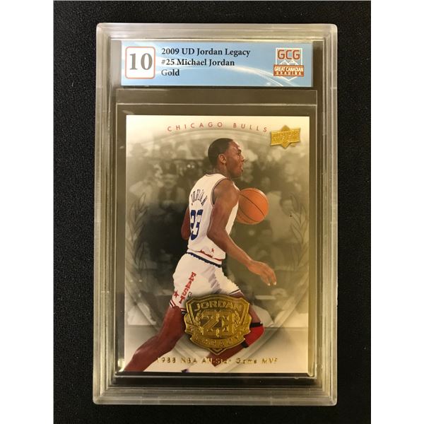 2000 UPPER DECK GOLD MICHAEL JORDAN LEGACY (GCG 9.5)