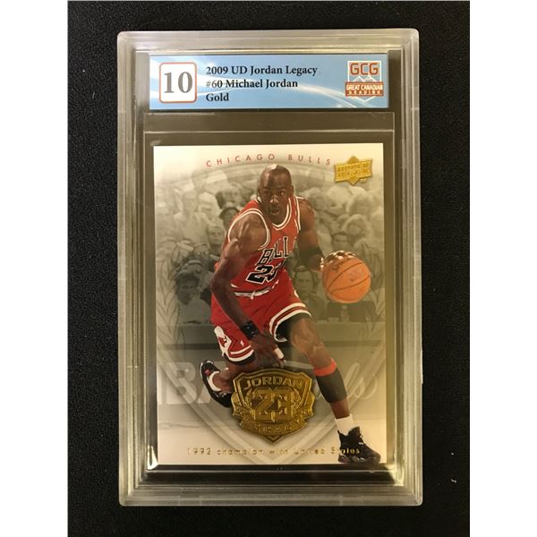 2000 UPPER DECK GOLD MICHAEL JORDAN LEGACY (GCG 9.5)