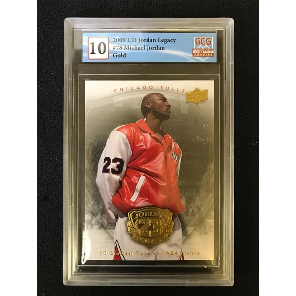 2000 UPPER DECK GOLD MICHAEL JORDAN LEGACY (GCG 9.5)