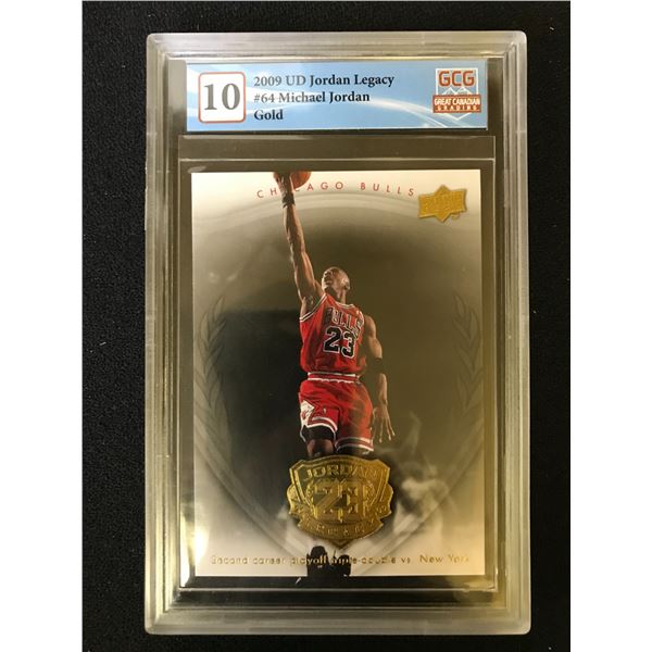 2000 UPPER DECK GOLD MICHAEL JORDAN LEGACY (GCG 9.5)