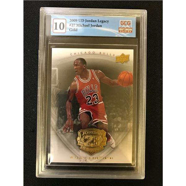 2000 UPPER DECK GOLD MICHAEL JORDAN LEGACY (GCG 9.5)