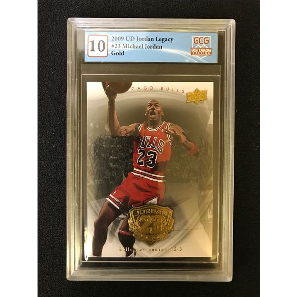 2000 UPPER DECK GOLD MICHAEL JORDAN LEGACY (GCG 9.5)