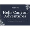 Image 1 : Hells Canyon Adventures (Live Auction Item)