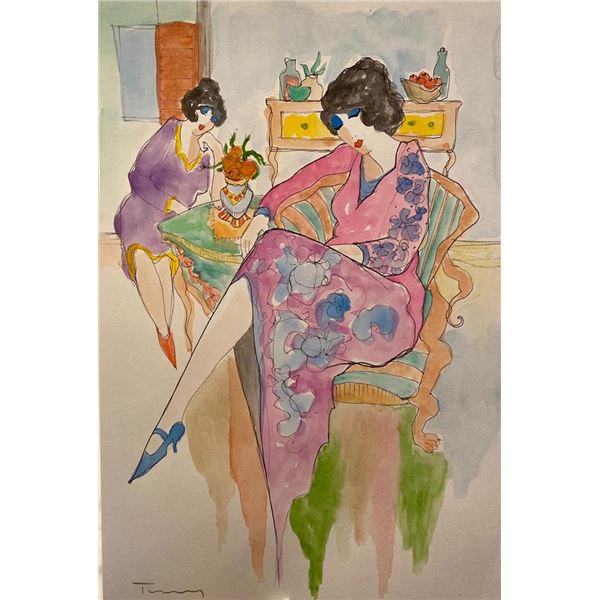 Itzchak Tarkay "UNTITLED 51"