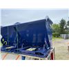 Image 2 : GREATBEAR BLUE 43"W X 40"D X 40"H INDUSTRIAL METAL FORKLIFT DUMP BIN ATTACHMENT