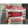 Image 2 : RED STEELMAN 25 DRAWER WORKBENCH H36" X W112" X D23" WITH ANTI-SLIP LINING