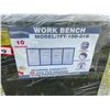 Image 2 : STAINLESS STEEL STEELMAN 10 DRAWER 2 DOOR WORKBENCH H36" X W88" X D24" WITH ANTI-SLIP LINING