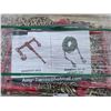 Image 2 : 5 GREATBEAR 9200LBS RATCHET BINDERS WITH 10PCS 3/8" X 20' G70 CHAINS