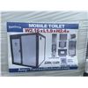 Image 2 : BASTONE LOCKING PORTABLE MOBILE SINGLE TOILET BATHHOUSE, WITH ONE TOILET, ONE SINK, SHOWER