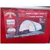 Image 2 : GOLDEN MOUNT PE FABRIC BUILDING H15' X L65' X W30' UV PROTECTION, LEAK RESISTANT, FIRE RETARDANT AND
