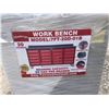 Image 2 : RED STEELMAN 20 DRAWER WORKBENCH H36" X W88" X D23" WITH ANTI-SLIP LINING