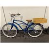 Image 1 : NO NAME BLUE SINGLE SPEED CRUISER BIKE