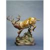 Image 1 : RON SWEETEN BRONZE: Original White-Tailed Deer Bronze