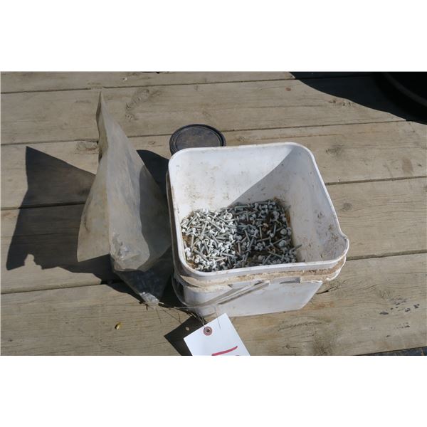Box of Metal Sheeting Screws