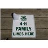 Image 1 : 4H Steel Sign - 12x14"
