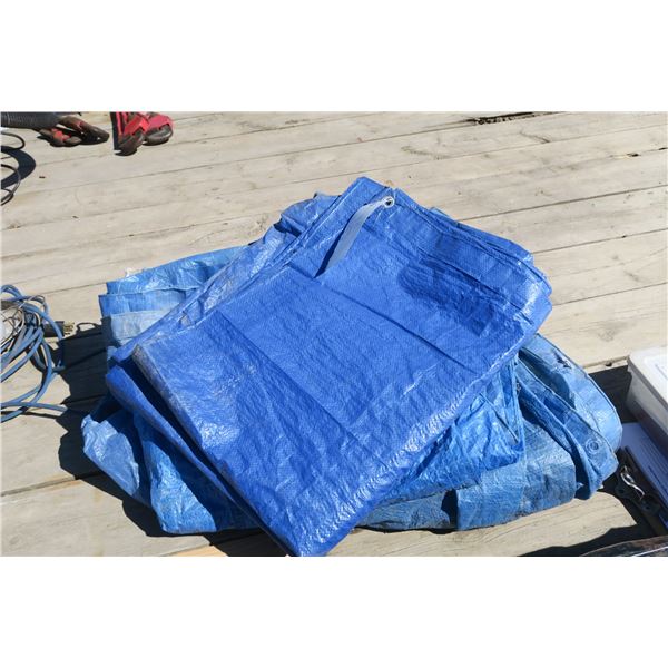3 Assorted Tarps