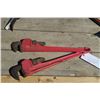 Image 1 : 2 Pipe Wrenches - Both 24"
