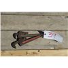 Image 1 : 2 Pipes Wrenches - Both 10"
