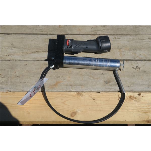 Electric Grease Gun - 12v 6000PSI - Model: AG1223 New batteries and new charger