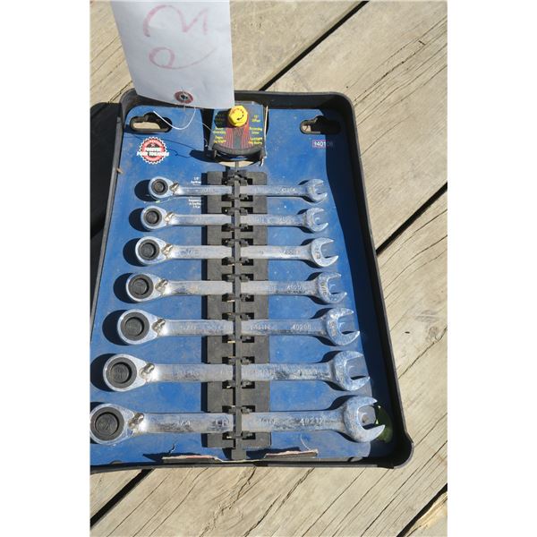 7pc. Ratcheting Wrench Set - Standard